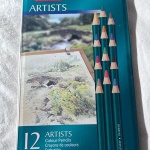 Derwent Artists Color Pencils Set - 12 Pack Sealed